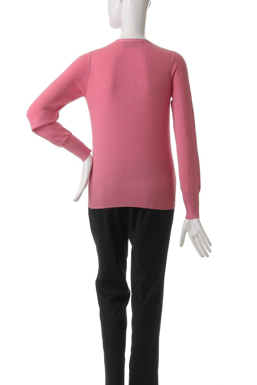 【スリー ドッツ/three dots】のコットンメランジ クルーネックカーディガン 人気、トレンドファッション・服の通販 founy(ファニー) 　ファッション　Fashion　レディースファッション　WOMEN　トップス・カットソー　Tops/Tshirt　ニット　Knit Tops　カーディガン　Cardigans　カーディガン　Cardigan　シンプル　Simple　フィット　Fit　エレガント 上品　Elegant　other-4|ID: prp329100004434814 ipo3291000000031258383