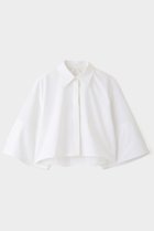 【ル フィル/LE PHIL】のバックメッシュSOLOTEX襟付きブラウス 人気、トレンドファッション・服の通販 founy(ファニー) ファッション Fashion レディースファッション Fashion for Women トップス・カットソー Cut & Sew Tops シャツ・ブラウス・オフィスカジュアル Elegant Blouses & Button-Ups バッグ Bags コンパクト Compact, Small Size ショート Short, Short Length ストレッチ Stretch, Stretchy Fabric スリーブ Sleeve, Long Sleeve / Short Sleeve バランス Balance, Style Balance メッシュ Mesh, Net Fabric thumbnail ホワイト|ID: prp329100004434819 ipo3291000000032837600