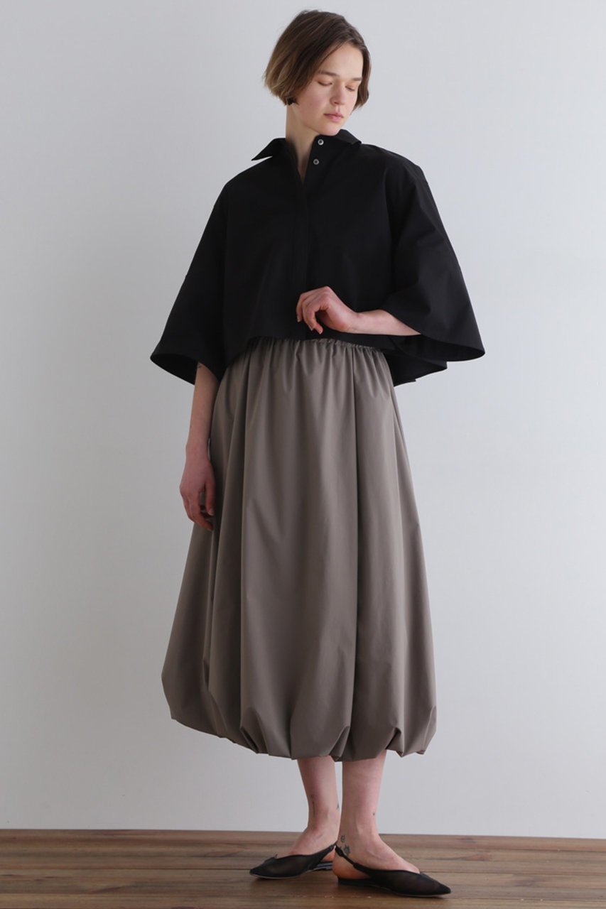 【ル フィル/LE PHIL】のバックメッシュSOLOTEX襟付きブラウス 人気、トレンドファッション・服の通販 founy(ファニー) 　ファッション　Fashion　レディースファッション　Fashion for Women　トップス・カットソー　Cut & Sew Tops　シャツ・ブラウス・オフィスカジュアル　Elegant Blouses & Button-Ups　バッグ　Bags　コンパクト　Compact, Small Size　ショート　Short, Short Length　ストレッチ　Stretch, Stretchy Fabric　スリーブ　Sleeve, Long Sleeve / Short Sleeve　バランス　Balance, Style Balance　メッシュ　Mesh, Net Fabric　other-5|ID: prp329100004434819 ipo3291000000035895285