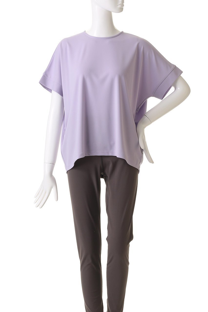 【ジュリエ/Julier】のフロウスムース2WAYプルオーバー 人気、トレンドファッション・服の通販 founy(ファニー) 　ファッション　Fashion　レディースファッション　Fashion for Women　トップス・カットソー　Cut & Sew Tops　カジュアルプルオーバー・ニットトップス　Pullovers & Knit Tops / Casual Pullovers　スポーツウェア　Functional & Stylish Sportswear　スポーツ トップス　Athletic Tops / Workout Tops / Training Shirts　スポーツ　Sports, Activewear　スリット　Slit, Slit Detail　other-2|ID: prp329100004434826 ipo3291000000035518699