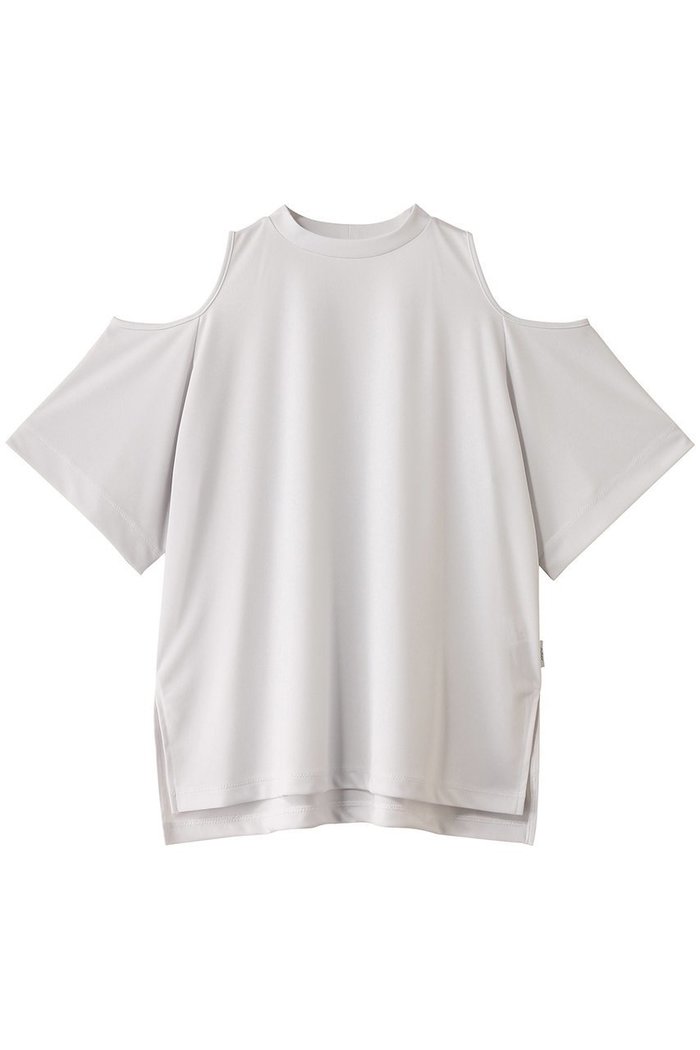 【ジュリエ/Julier】のフロウスムースオープンショルダープルオーバー インテリア・キッズ・メンズ・レディースファッション・服の通販 founy(ファニー) https://founy.com/ ファッション Fashion レディースファッション Fashion for Women トップス・カットソー Cut & Sew Tops カジュアルプルオーバー・ニットトップス Pullovers & Knit Tops / Casual Pullovers スポーツウェア Functional & Stylish Sportswear スポーツ トップス Athletic Tops / Workout Tops / Training Shirts ショルダー Shoulder, Shoulder Strap スポーツ Sports, Activewear スリット Slit, Slit Detail ハイネック High Neck, Mock Neck フロント Front, Front Design ヨガ Yoga, Yoga Wear ロング Long, Long-Length ワーク Workwear, Utility Style エレガント 上品 Elegant |ID: prp329100004434827 ipo3291000000035985888