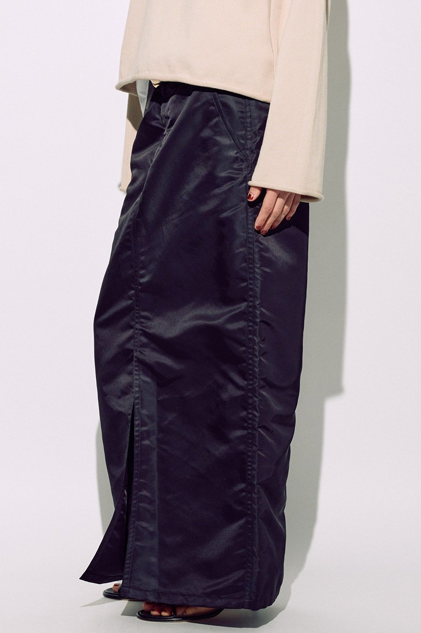 【ブリル/BRILL】のナイロンタイトSK 人気、トレンドファッション・服の通販 founy(ファニー) 　ファッション　Fashion　レディースファッション　WOMEN　スカート　Skirt　ロングスカート　Long Skirt　ストレート　Straight　ロング　Long　再入荷　Restock/Back In Stock/Re Arrival　other-2|ID: prp329100004437792 ipo3291000000031256813