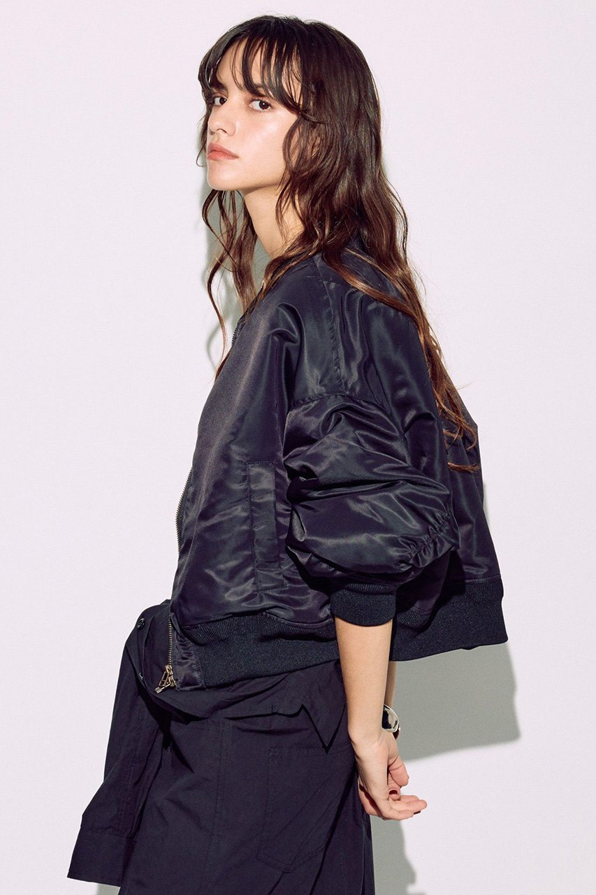 【ブリル/BRILL】のナイロンMA-1 人気、トレンドファッション・服の通販 founy(ファニー) 　ファッション　Fashion　レディースファッション　WOMEN　アウター　Coat Outerwear　ジャケット　Jackets　ブルゾン　Blouson/Jackets　MA-1　MA-1　ショート　Short　ジャケット　Jacket　ブルゾン　Blouson　ポケット　Pocket　other-2|ID: prp329100004437793 ipo3291000000031256819