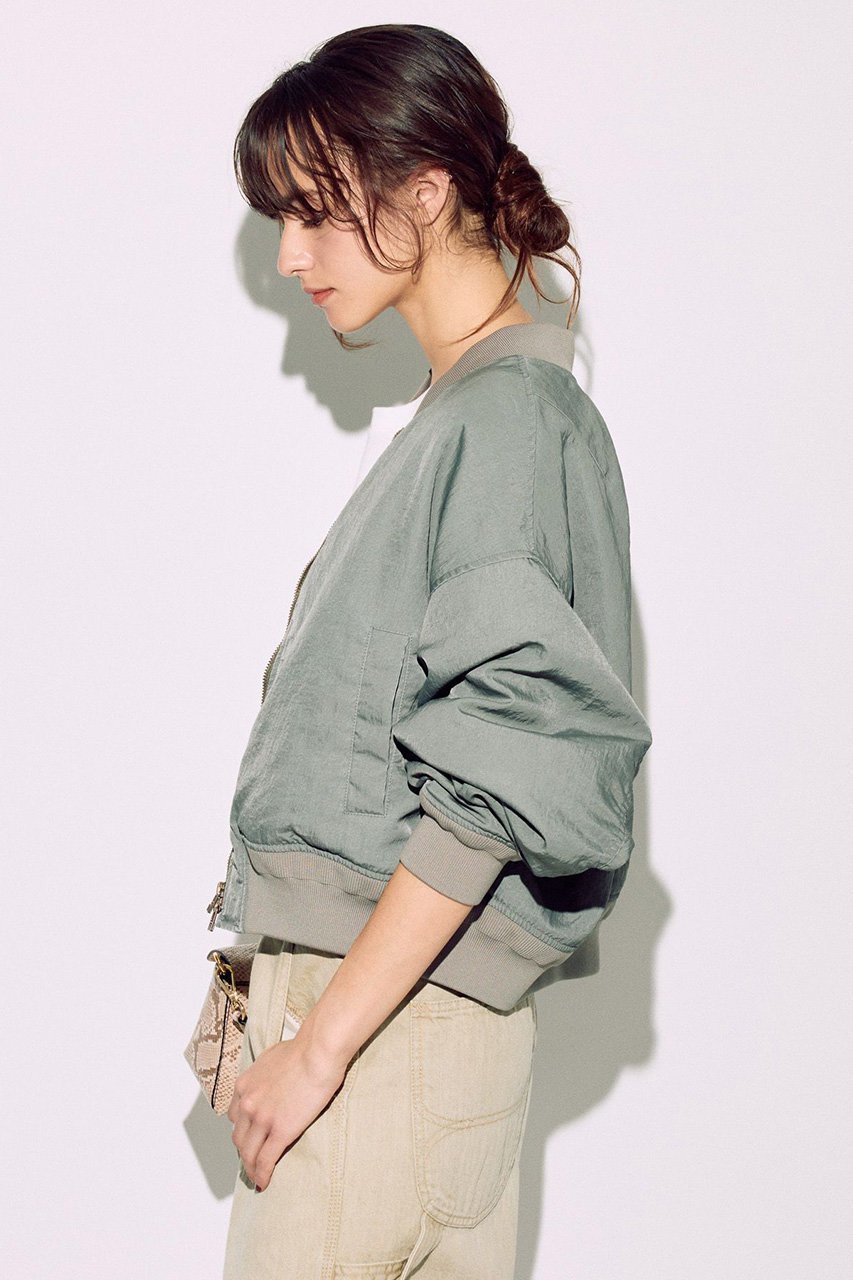 【ブリル/BRILL】のナイロンMA-1 人気、トレンドファッション・服の通販 founy(ファニー) 　ファッション　Fashion　レディースファッション　Fashion for Women　アウター　Coat / Outerwear Collection　レディースジャケット・軽アウター　Jackets　ブルゾンジャケット・スポーティアウター　Blouson Jackets　MA-1ジャケット　MA-1 Bomber Jackets / Flight Jackets　ショート　Short, Short Length　ジャケット　Jacket, Outerwear　ブルゾン　Blouson, Bomber Jacket　ポケット　Pocket, Pocket Detail　other-2|ID: prp329100004437793 ipo3291000000032957397