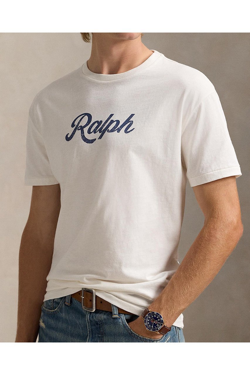 【ラルフローレン/RALPH LAUREN / MEN】の【MEN】【POLO RALPH LAUREN】The Ralph Tシャツ 人気、トレンドファッション・服の通販 founy(ファニー) 　ファッション　Fashion　メンズファッション　Fashion for Men　トップス・カットソー　Cut & Sew Tops　メンズシャツ　Shirts　おすすめ　Recommended / Our Picks　インナー　Innerwear　クラシック　Classic, Timeless Style　ショーツ　Shorts, Short Pants　ショート　Short, Short Length　ジャケット　Jacket, Outerwear　スタイリッシュ　Stylish, Fashionable　スリーブ　Sleeve, Long Sleeve / Short Sleeve　デニム　Denim, Jeans Material　フィット　Fit, Slim Fit　フロント　Front, Front Design　プリント　Print, Printed Pattern　半袖　Short Sleeve, Half Sleeve　other-3|ID: prp329100004437794 ipo3291000000034958774
