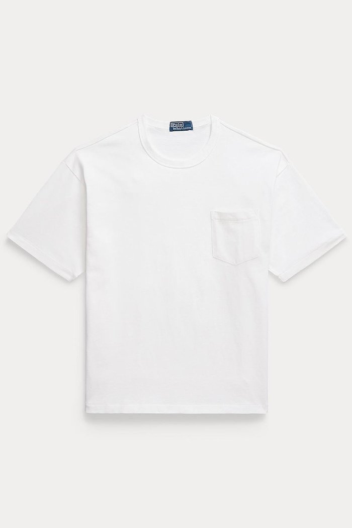【ラルフローレン/RALPH LAUREN / MEN】の【MEN】【POLO RALPH LAUREN】ビッグ フィット ヘビーウェイト ジャージー Tシャツ インテリア・キッズ・メンズ・レディースファッション・服の通販 founy(ファニー) https://founy.com/ ファッション Fashion メンズファッション Fashion for Men トップス・カットソー Cut & Sew Tops メンズシャツ Shirts ショート Short, Short Length シンプル Simple, Minimal スリーブ Sleeve, Long Sleeve / Short Sleeve パッチ Patch, Appliqué ビッグ Big, Oversized フィット Fit, Slim Fit ポケット Pocket, Pocket Detail リラックス Relax, Relaxed Fit 半袖 Short Sleeve, Half Sleeve |ID: prp329100004437795 ipo3291000000032862932