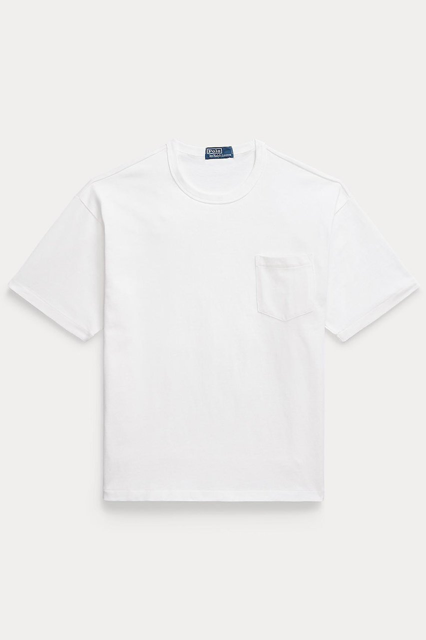 【ラルフローレン/RALPH LAUREN / MEN】の【MEN】【POLO RALPH LAUREN】ビッグ フィット ヘビーウェイト ジャージー Tシャツ 人気、トレンドファッション・服の通販 founy(ファニー) 　ファッション　Fashion　メンズファッション　Fashion for Men　トップス・カットソー　Cut & Sew Tops　メンズシャツ　Shirts　ショート　Short, Short Length　シンプル　Simple, Minimal　スリーブ　Sleeve, Long Sleeve / Short Sleeve　パッチ　Patch, Appliqué　ビッグ　Big, Oversized　フィット　Fit, Slim Fit　ポケット　Pocket, Pocket Detail　リラックス　Relax, Relaxed Fit　半袖　Short Sleeve, Half Sleeve　 other-1|ID: prp329100004437795 ipo3291000000032862932