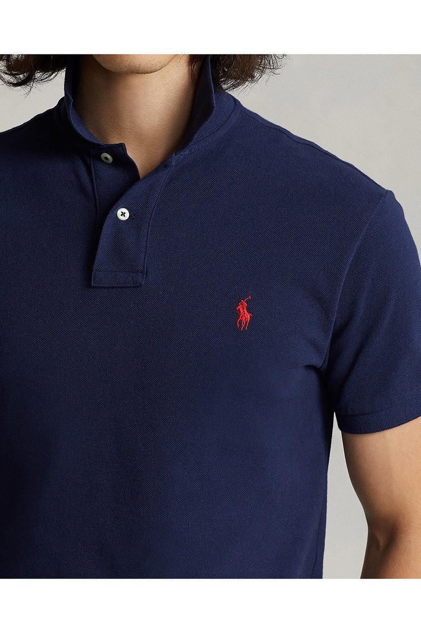 【ラルフローレン/RALPH LAUREN / MEN】の【MEN】【POLO RALPH LAUREN】カスタム スリム フィット メッシュ ポロシャツ 人気、トレンドファッション・服の通販 founy(ファニー) ファッション Fashion メンズファッション Fashion for Men アメリカン American Style クラシック Classic, Timeless Style スリム Slim, Slim Fit 定番 Standard, Basic Item フィット Fit, Slim Fit ポロシャツ Polo Shirt, Collared Tee 半袖 Short Sleeve, Half Sleeve メッシュ Mesh, Net Fabric other-4|ID: prp329100004437796 ipo3291000000032851044