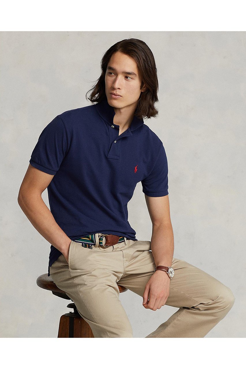 【ラルフローレン/RALPH LAUREN / MEN】の【MEN】【POLO RALPH LAUREN】カスタム スリム フィット メッシュ ポロシャツ 人気、トレンドファッション・服の通販 founy(ファニー) ファッション Fashion メンズファッション Fashion for Men アメリカン American Style クラシック Classic, Timeless Style スリム Slim, Slim Fit 定番 Standard, Basic Item フィット Fit, Slim Fit ポロシャツ Polo Shirt, Collared Tee 半袖 Short Sleeve, Half Sleeve メッシュ Mesh, Net Fabric other-6|ID: prp329100004437796 ipo3291000000032851056