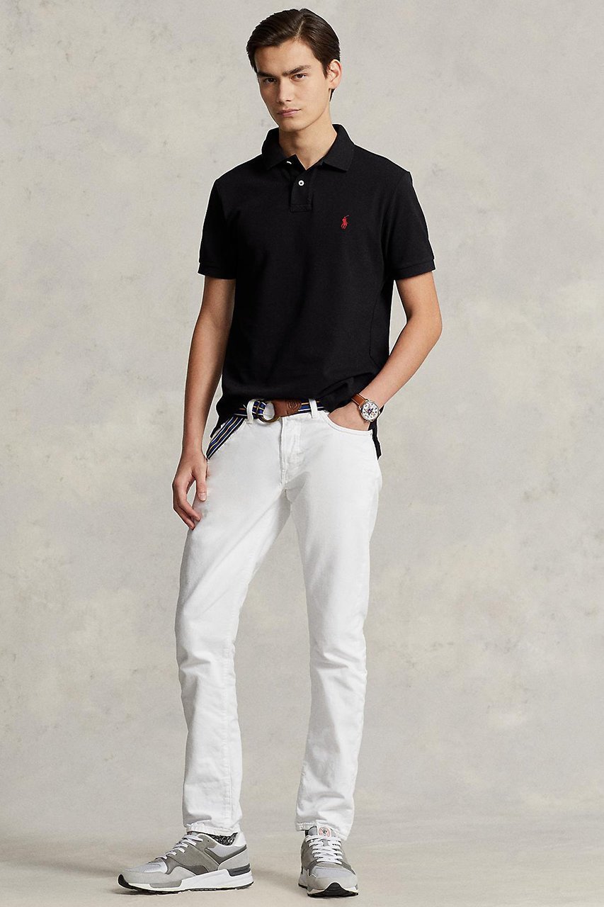 【ラルフローレン/RALPH LAUREN / MEN】の【MEN】【POLO RALPH LAUREN】カスタム スリム フィット メッシュ ポロシャツ 人気、トレンドファッション・服の通販 founy(ファニー) 　ファッション　Fashion　メンズファッション　Fashion for Men　アメリカン　American Style　クラシック　Classic, Timeless Style　スリム　Slim, Slim Fit　定番　Standard, Basic Item　フィット　Fit, Slim Fit　ポロシャツ　Polo Shirt, Collared Tee　半袖　Short Sleeve, Half Sleeve　メッシュ　Mesh, Net Fabric　other-3|ID: prp329100004437796 ipo3291000000035685856