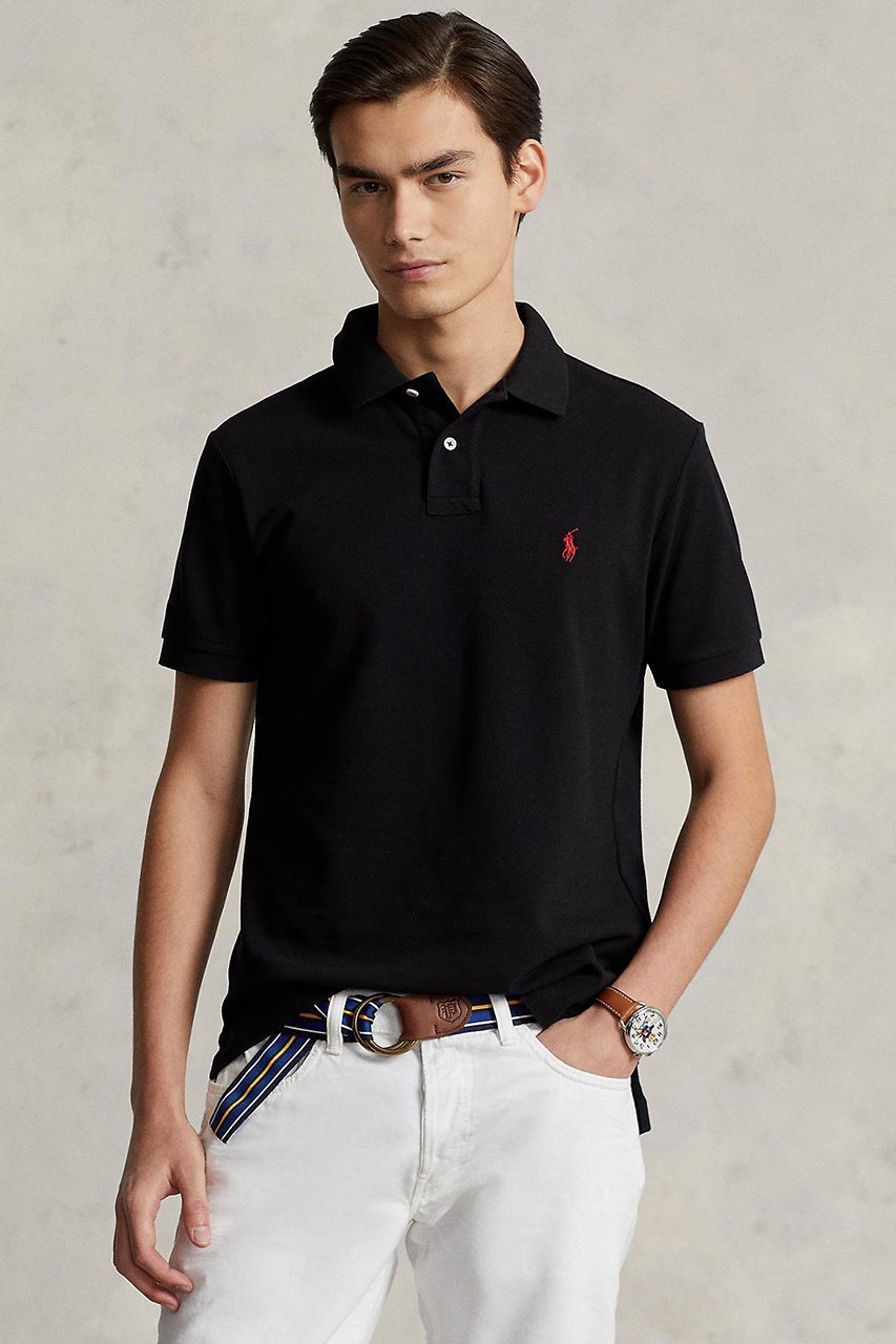【ラルフローレン/RALPH LAUREN / MEN】の【MEN】【POLO RALPH LAUREN】カスタム スリム フィット メッシュ ポロシャツ 人気、トレンドファッション・服の通販 founy(ファニー) 　ファッション　Fashion　メンズファッション　Fashion for Men　アメリカン　American Style　クラシック　Classic, Timeless Style　スリム　Slim, Slim Fit　定番　Standard, Basic Item　フィット　Fit, Slim Fit　ポロシャツ　Polo Shirt, Collared Tee　半袖　Short Sleeve, Half Sleeve　メッシュ　Mesh, Net Fabric　other-6|ID: prp329100004437796 ipo3291000000035685862
