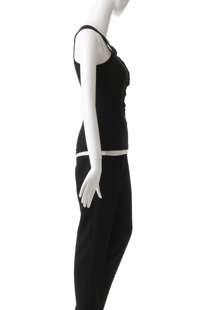 【アンスクリア/INSCRIRE】のNatural Mix リブ レイヤード タンクトップ 人気、トレンドファッション・服の通販 founy(ファニー) 　ファッション　Fashion　レディースファッション　Fashion for Women　トップス・カットソー　Cut & Sew Tops　キャミソール&ノースリーブ　Camisoles & Sleeveless Tops　シャツ・ブラウス・オフィスカジュアル　Elegant Blouses & Button-Ups　ロングTシャツ・Tシャツ　Longline T-Shirts & Tees　カットソー・ベーシックTシャツ　Cut-and-Sewn Tops / Stretch Tees & Basics　キャミソール　Camisole, Spaghetti Strap Top　シンプル　Simple, Minimal　タンク　Tank Top, Sleeveless Top　夏　Summer　other-3|ID: prp329100004437799 ipo3291000000032797264