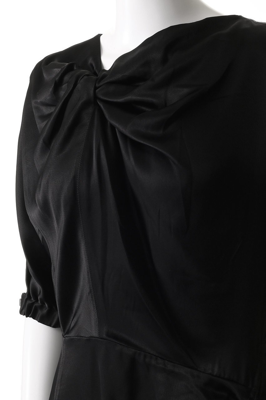 【スリーワン フィリップリム/3.1 Phillip Lim】のASYMMETRIC ドレープドレス 人気、トレンドファッション・服の通販 founy(ファニー) 　ファッション　Fashion　レディースファッション　Fashion for Women　ワンピース　Dresses　フォーマル・パーティードレス・結婚式用ドレス　Elegant & Casual Dresses　チュニック　Tunic Tops & Dresses　おすすめ　Recommended / Our Picks　なめらか　Smooth, Silky Texture　サテン　Satin, Glossy Fabric　シンプル　Simple, Minimal　チュニック　Tunic, Long Top　ドレス　Dress, One-Piece　ドレープ　Drape, Draping Fabric　ロング　Long, Long-Length　エレガント 上品　Elegant　other-5|ID: prp329100004437803 ipo3291000000032871658