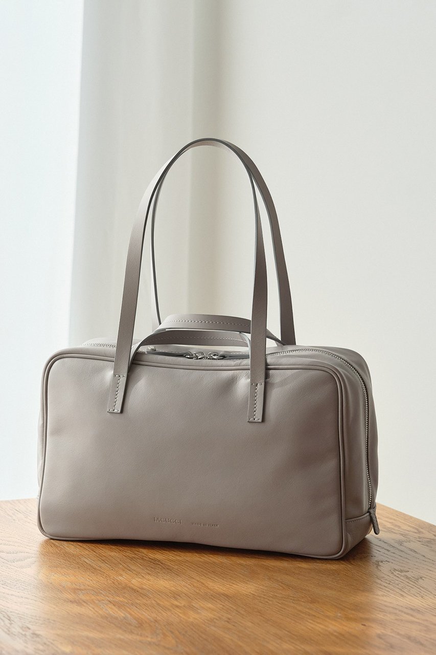 【イアクッチ/IACUCCI】のロッチャ M NAPPA 人気、トレンドファッション・服の通販 founy(ファニー) 　ファッション　Fashion　レディースファッション　WOMEN　おすすめ　Recommend　シンプル　Simple　スクエア　Square　パイピング　Piping　ベーシック　Basic　ボストンバッグ　Boston Bag　人気　Popularity　other-2|ID: prp329100004437812 ipo3291000000031256937