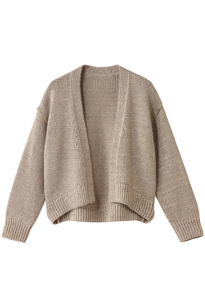 【エステータ/esteta】のテープヤーンニットカーディガン インテリア・キッズ・メンズ・レディースファッション・服の通販 founy(ファニー) https://founy.com/ ファッション Fashion レディースファッション Fashion for Women トップス・カットソー Cut & Sew Tops ニット Knit Tops & Sweaters カーディガン・羽織り Layered Style Cardigans カーディガン Cardigan, Knitwear ショート Short, Short Length リラックス Relax, Relaxed Fit 再入荷 Restock / Back in Stock 夏 Summer 春 Spring S/S・春夏 SS, Spring/Summer, Warm Season |ID: prp329100004437815 ipo3291000000035052157