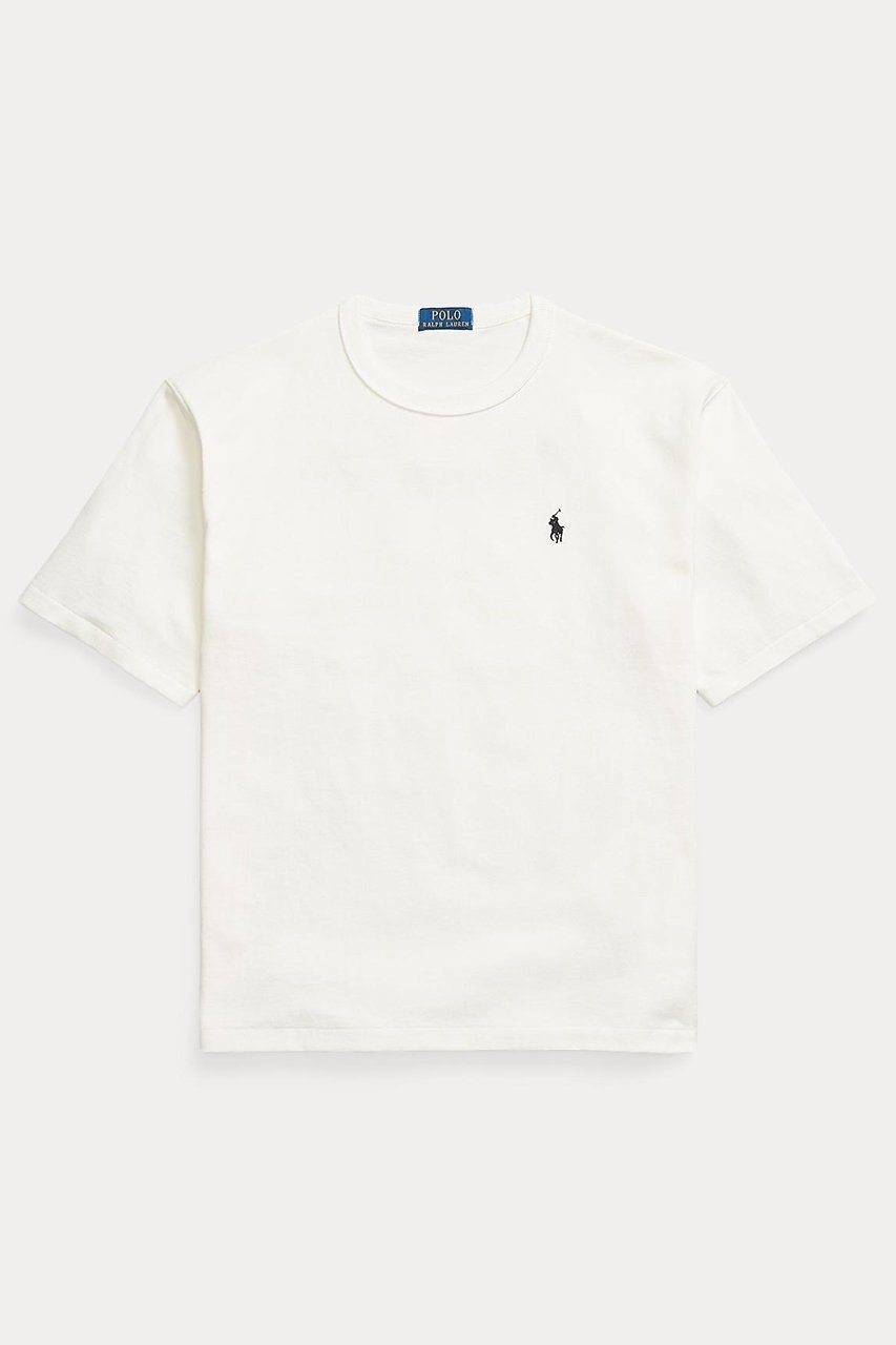【ラルフローレン/RALPH LAUREN / MEN】の【MEN】【POLO RALPH LAUREN】リラックス フィット ロゴ ジャージー Tシャツ 人気、トレンドファッション・服の通販 founy(ファニー) 　ファッション　Fashion　メンズファッション　Fashion for Men　トップス・カットソー　Cut & Sew Tops　メンズシャツ　Shirts　なめらか　Smooth, Silky Texture　ショート　Short, Short Length　シンプル　Simple, Minimal　スリーブ　Sleeve, Long Sleeve / Short Sleeve　フィット　Fit, Slim Fit　フロント　Front, Front Design　リラックス　Relax, Relaxed Fit　 other-1|ID: prp329100004437816 ipo3291000000035421011