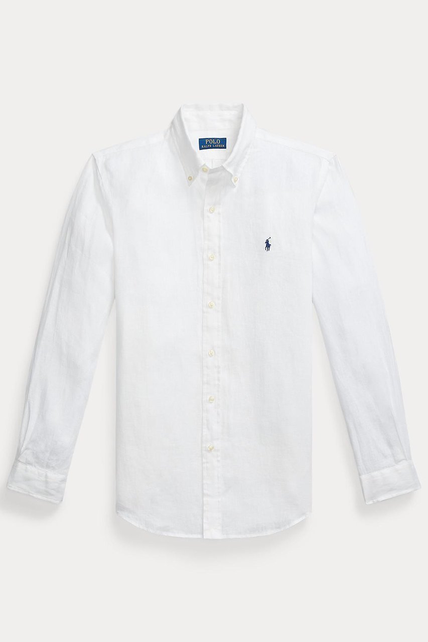 【ラルフローレン/RALPH LAUREN / MEN】の【MEN】【POLO RALPH LAUREN】カスタム フィット リネン シャツ 人気、トレンドファッション・服の通販 founy(ファニー) 　ファッション　Fashion　メンズファッション　Fashion for Men　カフス　Cuff Design　クラシック　Classic, Timeless Style　スリム　Slim, Slim Fit　スリーブ　Sleeve, Long Sleeve / Short Sleeve　フィット　Fit, Slim Fit　プリーツ　Pleats, Pleated　ボックス　Boxy, Box Shape　リネン　Linen, Linen Fabric　ロング　Long, Long-Length　エレガント 上品　Elegant　長袖　Long Sleeve, Full Sleeve　 other-1|ID: prp329100004437817 ipo3291000000032853904