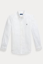 【ラルフローレン/RALPH LAUREN / MEN】の【MEN】【POLO RALPH LAUREN】カスタム フィット リネン シャツ 人気、トレンドファッション・服の通販 founy(ファニー) ファッション Fashion メンズファッション Fashion for Men カフス Cuff Design クラシック Classic, Timeless Style スリム Slim, Slim Fit スリーブ Sleeve, Long Sleeve / Short Sleeve フィット Fit, Slim Fit プリーツ Pleats, Pleated ボックス Boxy, Box Shape リネン Linen, Linen Fabric ロング Long, Long-Length エレガント 上品 Elegant 長袖 Long Sleeve, Full Sleeve thumbnail ホワイト|ID: prp329100004437817 ipo3291000000032853909