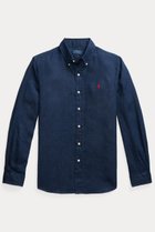 【ラルフローレン/RALPH LAUREN / MEN】の【MEN】【POLO RALPH LAUREN】カスタム フィット リネン シャツ 人気、トレンドファッション・服の通販 founy(ファニー) ファッション Fashion メンズファッション Fashion for Men カフス Cuff Design クラシック Classic, Timeless Style スリム Slim, Slim Fit スリーブ Sleeve, Long Sleeve / Short Sleeve フィット Fit, Slim Fit プリーツ Pleats, Pleated ボックス Boxy, Box Shape リネン Linen, Linen Fabric ロング Long, Long-Length エレガント 上品 Elegant 長袖 Long Sleeve, Full Sleeve thumbnail ネイビー|ID: prp329100004437817 ipo3291000000032853912