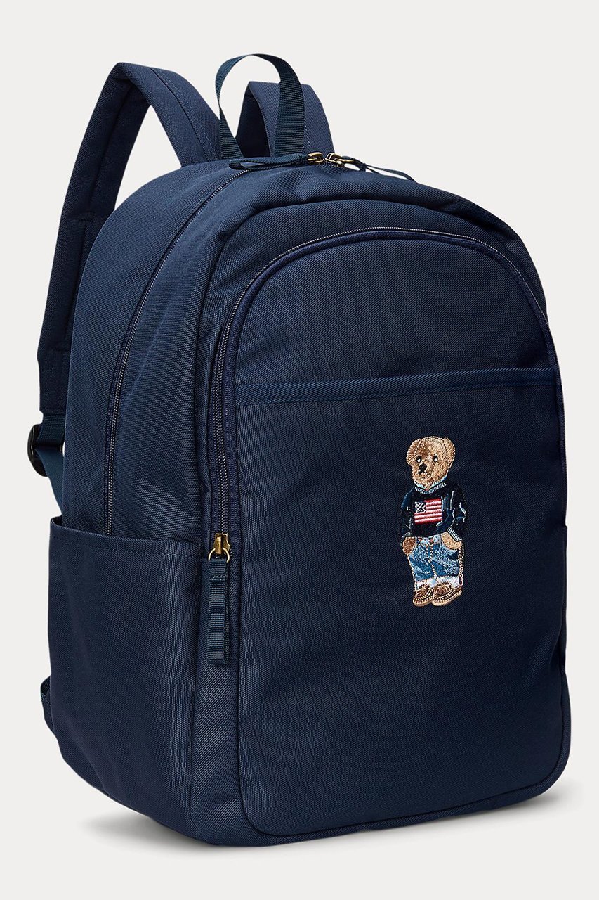 【ラルフローレン/RALPH LAUREN / KIDS】の【KIDS】【POLO RALPH LAUREN】Polo ベア ラージ バックパック ネイビー ONE 人気、トレンドファッション・服の通販 founy(ファニー) 　ファッション　Fashion　キッズファッション　Fashion for Kids　ジップ　Zip, Zipper　スリーブ　Sleeve, Long Sleeve / Short Sleeve　フロント　Front, Front Design　ポケット　Pocket, Pocket Detail　ポーチ　Pouch, Small Case　other-2|ID: prp329100004437819 ipo3291000000036236210