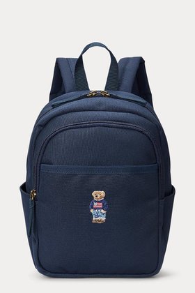 【ラルフローレン/RALPH LAUREN / KIDS】の【KIDS】【POLO RALPH LAUREN】Polo ベア バックパック ネイビー ONE 人気、トレンドファッション・服の通販 founy(ファニー) ファッション Fashion キッズファッション Fashion for Kids シンプル Simple, Minimal ジップ Zip, Zipper フロント Front, Front Design ポケット Pocket, Pocket Detail ポーチ Pouch, Small Case ラップ Wrap, Wrap Design |ID:prp329100004437820