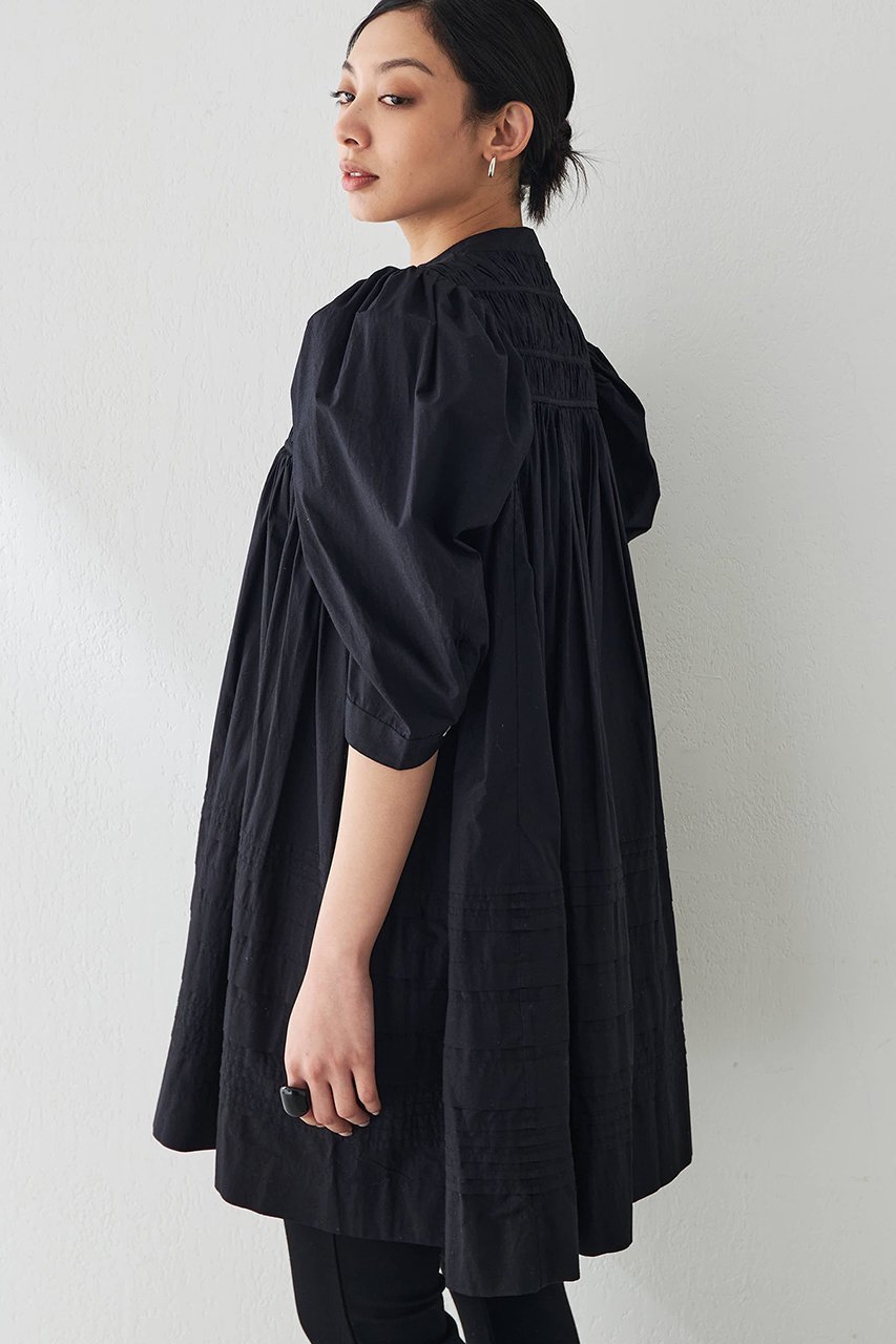 【ウィムガゼット/Whim Gazette】のタックギャザーワンピース 人気、トレンドファッション・服の通販 founy(ファニー) 　ファッション　Fashion　レディースファッション　WOMEN　ワンピース　Dress　チュニック　Tunic　ギャザー　Gather　スリーブ　Sleeve　チュニック　Tunic　パイピング　Piping　ベビー　Baby　ペプラム　Peplum　ヨーク　Yoke　ランダム　Random　エレガント 上品　Elegant　other-3|ID: prp329100004437824 ipo3291000000031257003