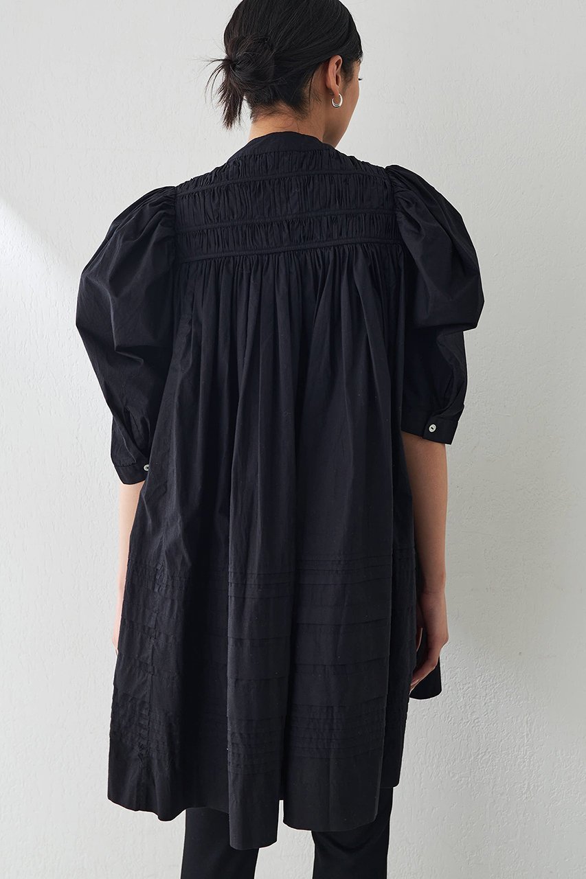 【ウィムガゼット/Whim Gazette】のタックギャザーワンピース 人気、トレンドファッション・服の通販 founy(ファニー) 　ファッション　Fashion　レディースファッション　WOMEN　ワンピース　Dress　チュニック　Tunic　ギャザー　Gather　スリーブ　Sleeve　チュニック　Tunic　パイピング　Piping　ベビー　Baby　ペプラム　Peplum　ヨーク　Yoke　ランダム　Random　エレガント 上品　Elegant　other-4|ID: prp329100004437824 ipo3291000000031257004