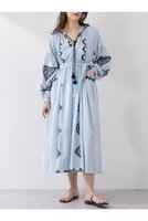 【ウィムガゼット/Whim Gazette】のエンブロイダリーワンピース 人気、トレンドファッション・服の通販 founy(ファニー) ファッション Fashion レディースファッション WOMEN ワンピース Dress チュニック Tunic インド India エスニック Ethnic 春 Spring スマート Smart チュニック Tunic フリンジ Fringe モチーフ Motif ロング Long S/S・春夏 Ss・Spring/Summer 夏 Summer NEW・新作・新着・新入荷 New Arrivals |ID:prp329100004437825