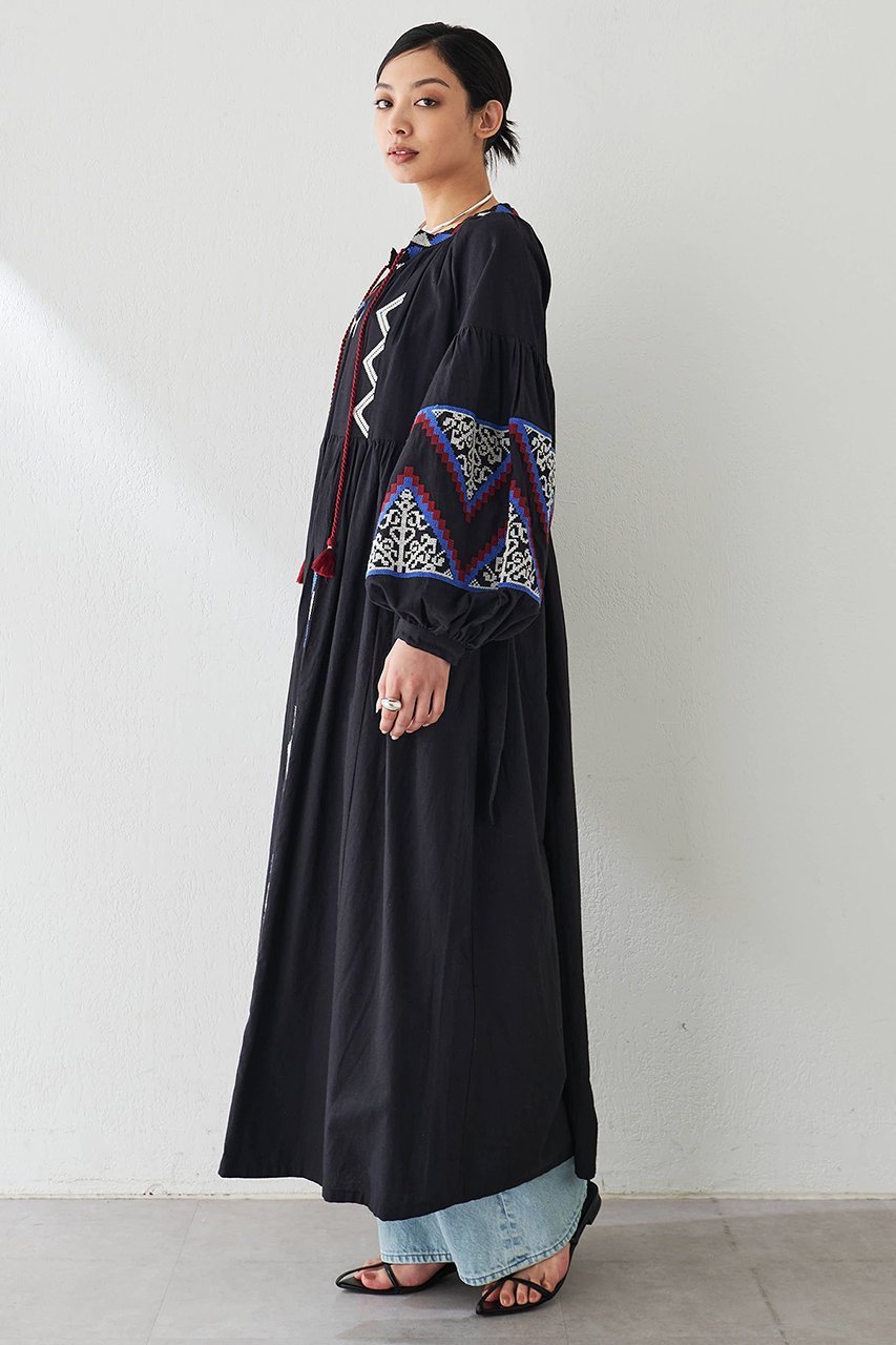 【ウィムガゼット/Whim Gazette】のエンブロイダリーワンピース 人気、トレンドファッション・服の通販 founy(ファニー) 　ファッション　Fashion　レディースファッション　WOMEN　ワンピース　Dress　チュニック　Tunic　インド　India　エスニック　Ethnic　春　Spring　チュニック　Tunic　フリンジ　Fringe　モチーフ　Motif　ロング　Long　S/S・春夏　Ss・Spring/Summer　再入荷　Restock/Back In Stock/Re Arrival　夏　Summer　other-3|ID: prp329100004437825 ipo3291000000031257009