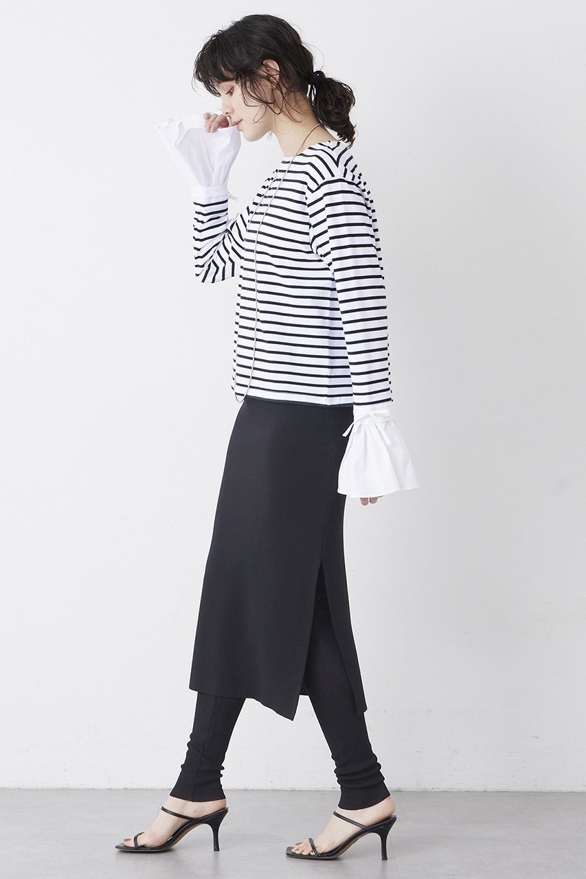 【ウィムガゼット/Whim Gazette】のスカートレギンス 人気、トレンドファッション・服の通販 founy(ファニー) 　ファッション　Fashion　レディースファッション　Fashion for Women　スカート　Skirts　レギンス　Leggings & Stretch Pants　パンツ　Pants & Trousers　ギャザー　Gathered, Ruffled　シルク　Silk, 100% Silk　スリット　Slit, Slit Detail　セットアップ　Set-Up, Coordinated Outfit　セパレート　Separate, Two-Piece　トレンド　Trend, Trending Now　ドッキング　Docking, Mixed Material　なめらか　Smooth, Silky Texture　ボトム　Bottoms, Lower Wear　レギンス　Leggings, Stretch Pants　おすすめ　Recommended / Our Picks　other-3|ID: prp329100004437833 ipo3291000000033706580