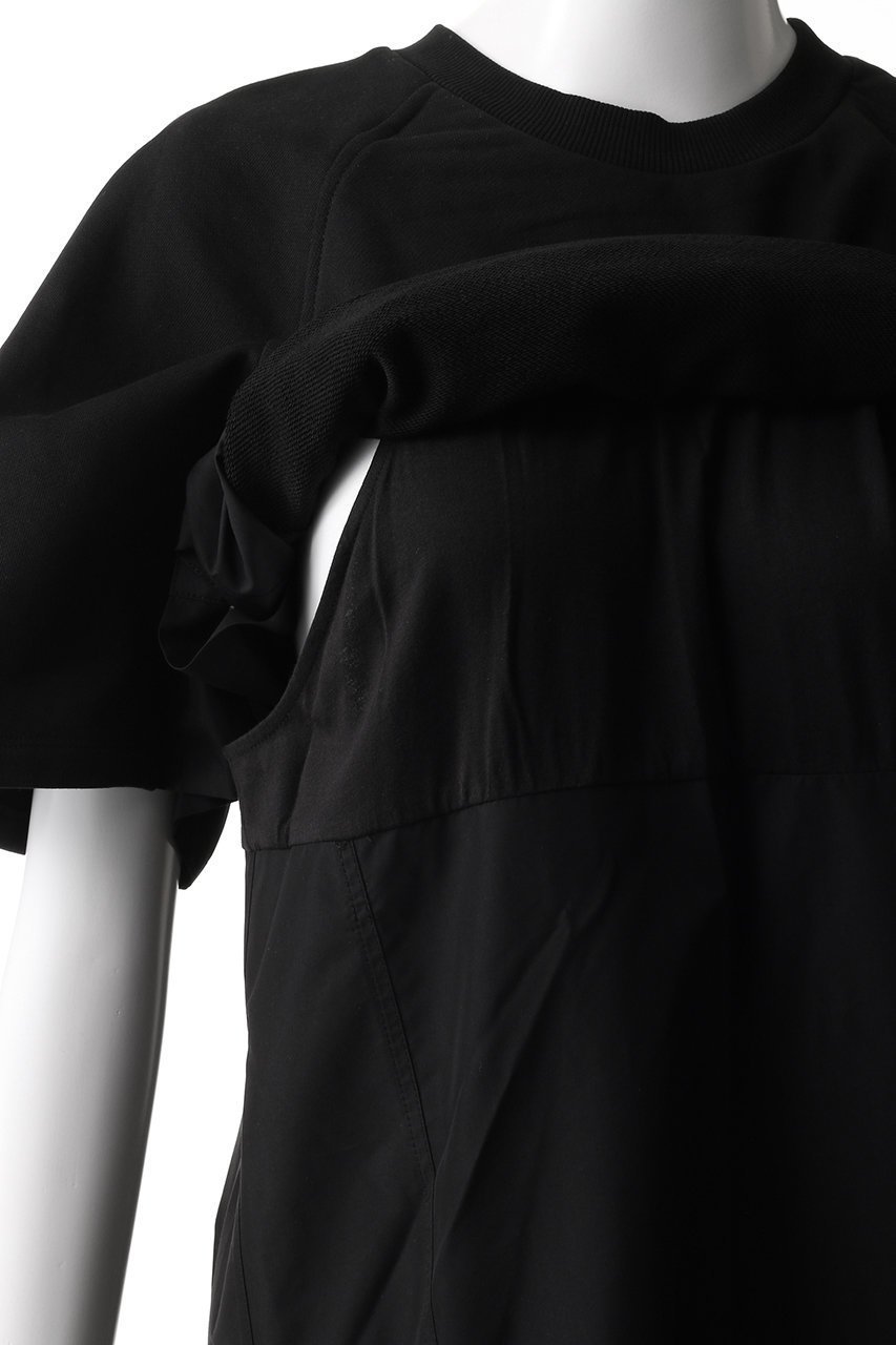【スリーワン フィリップリム/3.1 Phillip Lim】のフレンチテリー コンビドレス 人気、トレンドファッション・服の通販 founy(ファニー) 　ファッション　Fashion　レディースファッション　WOMEN　ワンピース　Dress　ドレス　Party Dresses　チュニック　Tunic　コンビ　Combination　チュニック　Tunic　ドレス　Dress　フレア　Flare　フレンチ　French　ロング　Long　other-6|ID: prp329100004437836 ipo3291000000031326291