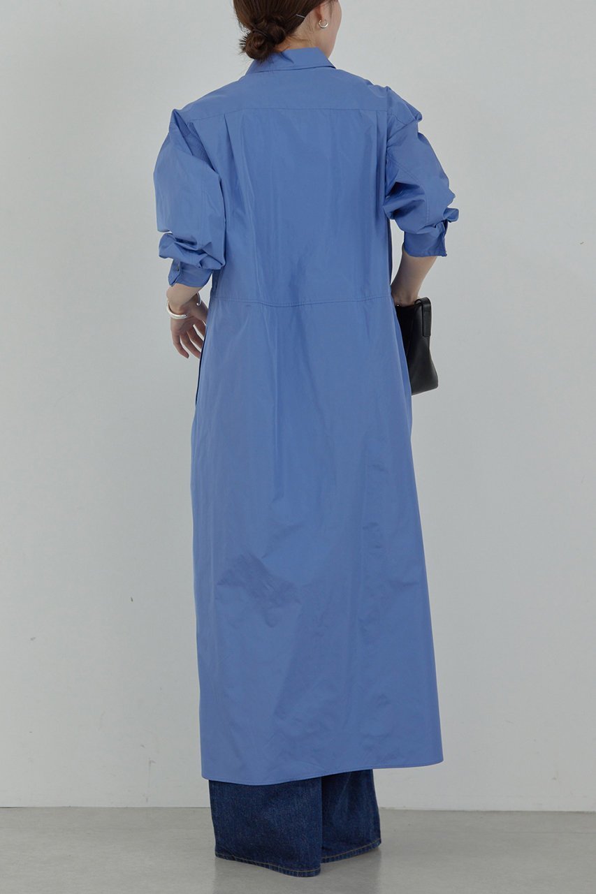 【ガリャルダガランテ/GALLARDAGALANTE】の【HERITANOVUM】シャツ羽織コート 人気、トレンドファッション・服の通販 founy(ファニー) 　ファッション　Fashion　レディースファッション　WOMEN　アウター　Coat Outerwear　コート　Coats　タフタ　Taffeta　チェック　Check　ドレス　Dress　フォルム　Form　ロング　Long　羽織　Haori　other-5|ID: prp329100004437838 ipo3291000000031326294