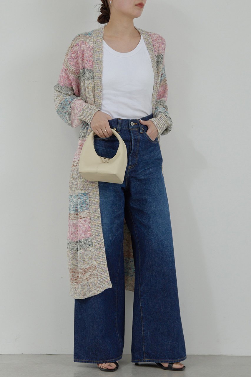 【ガリャルダガランテ/GALLARDAGALANTE】の【HERITANOVUM】デニムワイドストレートパンツ 人気、トレンドファッション・服の通販 founy(ファニー) 　ファッション　Fashion　レディースファッション　WOMEN　パンツ　Pants　デニムパンツ　Denim Pants　2024年　2024　2024-2025秋冬・A/W　Aw/Autumn/Winter/Fw/Fall/2024-2025　おすすめ　Recommend　スタンダード　Standard　ストレート　Straight　デニム　Denim　フィット　Fit　レース　Race　ワイド　Wide　夏　Summer　定番　Standard　春　Spring　S/S・春夏　Ss・Spring/Summer　other-3|ID: prp329100004437842 ipo3291000000031257122