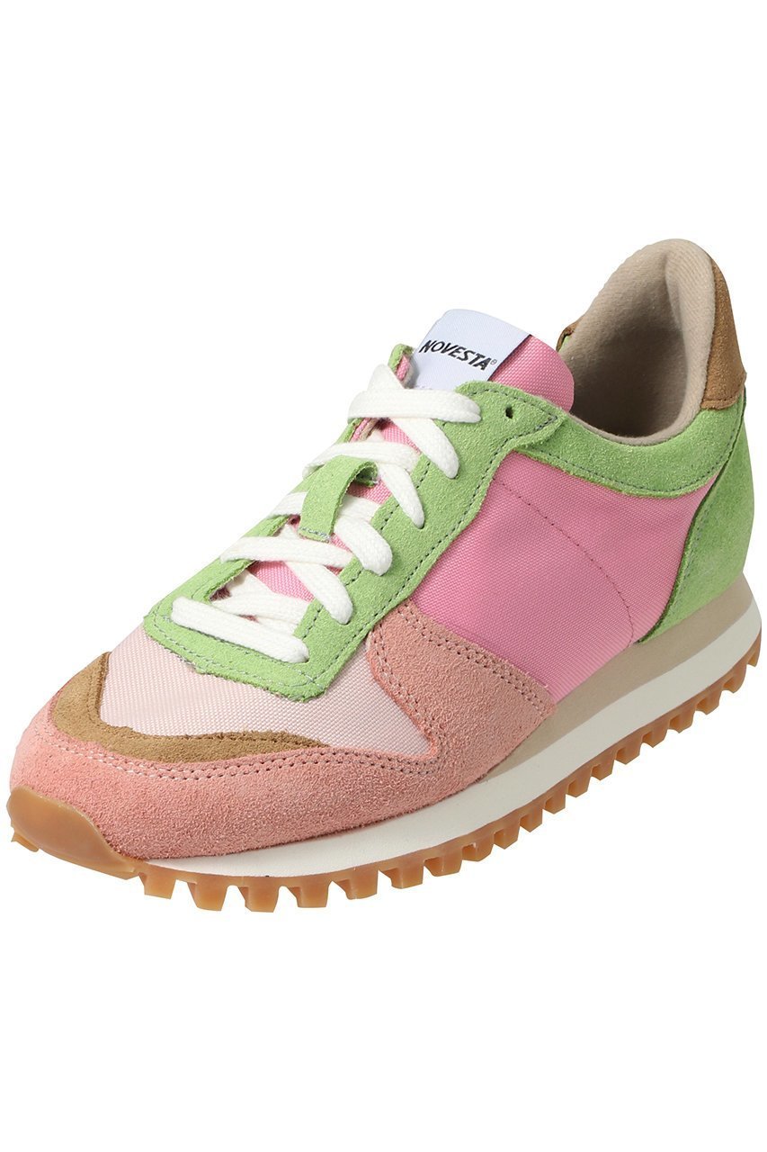【ノヴェスタ/NOVESTA】のMARATHON TRAIL スニーカー インテリア・キッズ・メンズ・レディースファッション・服の通販 founy(ファニー) 　ファッション　Fashion　レディースファッション　Fashion for Women　コンビ　Combo, Combination Style　サマー　Summer, Summer Style　スニーカー　Sneakers, Trainers　定番　Standard, Basic Item　マッチャ×ストロベリー|ID: prp329100004437846 ipo3291000000032857731