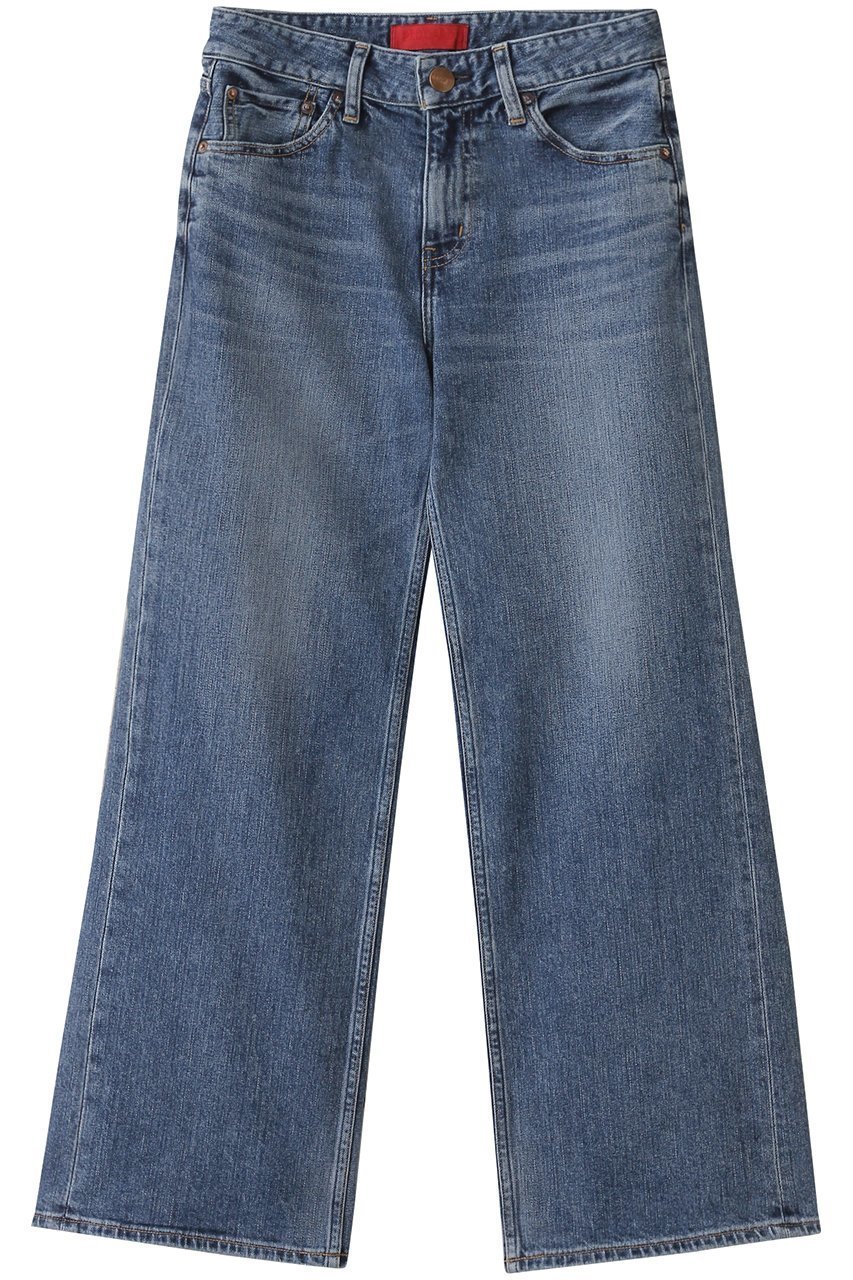 【レッドカード トーキョー/RED CARD TOKYO】のFreddie ミッドライズワイドデニムパンツ 人気、トレンドファッション・服の通販 founy(ファニー) 　ファッション　Fashion　レディースファッション　Fashion for Women　パンツ　Pants & Trousers　デニムパンツ・ジーンズ・美脚デニム　Denim Jeans & Pants　デニム　Denim, Jeans Material　ロング　Long, Long-Length　ワイド　Wide, Wide Fit　 other-1|ID: prp329100004437851 ipo3291000000032905475