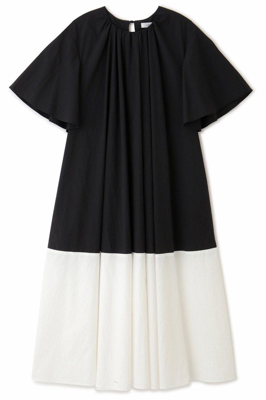 【アドーア/ADORE】のエアリープレーンクロスワンピース インテリア・キッズ・メンズ・レディースファッション・服の通販 founy(ファウニー) 　ファッション　Fashion　レディースファッション　Fashion for Women　ワンピース　Dresses　チュニック　Tunic Tops & Dresses　エレガント 上品　Elegant　ギャザー　Gathered, Ruffled　チュニック　Tunic, Long Top　ドレス　Dress, One-Piece　ロング　Long, Long-Length　ブラック|ID: prp329100004437862 ipo3291000000036956995