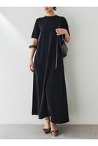 【ウィムガゼット/Whim Gazette】のポンチフレアワンピース 人気、トレンドファッション・服の通販 founy(ファニー) ファッション Fashion レディースファッション WOMEN ワンピース Dress チュニック Tunic エレガント 上品 Elegant ストレッチ Stretch スマート Smart チュニック Tunic なめらか Smooth 半袖 Short Sleeve モダン Modern ロング Long NEW・新作・新着・新入荷 New Arrivals thumbnail ブラック|ID: prp329100004437863 ipo3291000000030996862