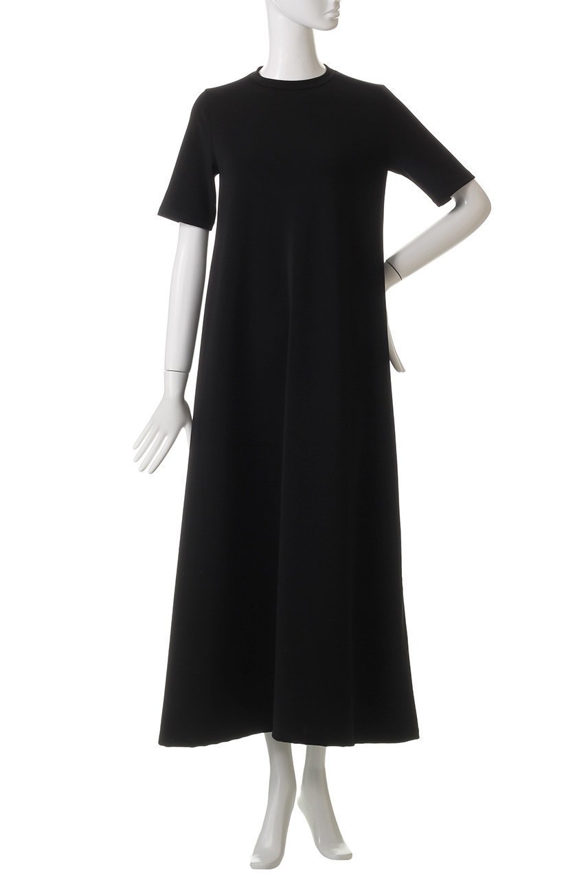 【ウィムガゼット/Whim Gazette】のポンチフレアワンピース 人気、トレンドファッション・服の通販 founy(ファニー) 　ファッション　Fashion　レディースファッション　Fashion for Women　ワンピース　Dresses　チュニック　Tunic Tops & Dresses　なめらか　Smooth, Silky Texture　エレガント 上品　Elegant　ストレッチ　Stretch, Stretchy Fabric　スマート　Smart, Elegant　チュニック　Tunic, Long Top　モダン　Modern, Contemporary　ロング　Long, Long-Length　半袖　Short Sleeve, Half Sleeve　other-2|ID: prp329100004437863 ipo3291000000032871296
