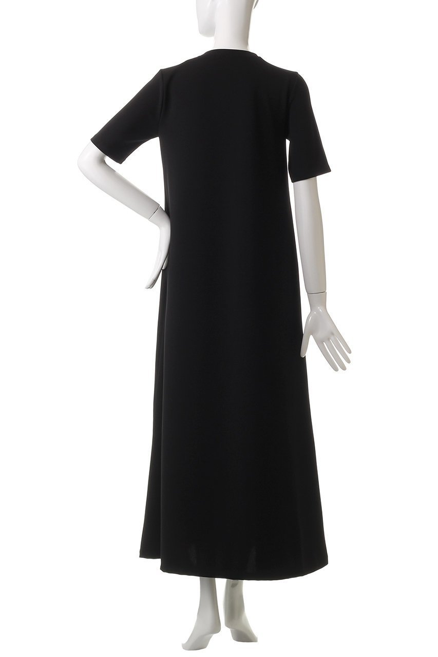 【ウィムガゼット/Whim Gazette】のポンチフレアワンピース 人気、トレンドファッション・服の通販 founy(ファニー) 　ファッション　Fashion　レディースファッション　Fashion for Women　ワンピース　Dresses　チュニック　Tunic Tops & Dresses　なめらか　Smooth, Silky Texture　エレガント 上品　Elegant　ストレッチ　Stretch, Stretchy Fabric　スマート　Smart, Elegant　チュニック　Tunic, Long Top　モダン　Modern, Contemporary　ロング　Long, Long-Length　半袖　Short Sleeve, Half Sleeve　other-4|ID: prp329100004437863 ipo3291000000032871304