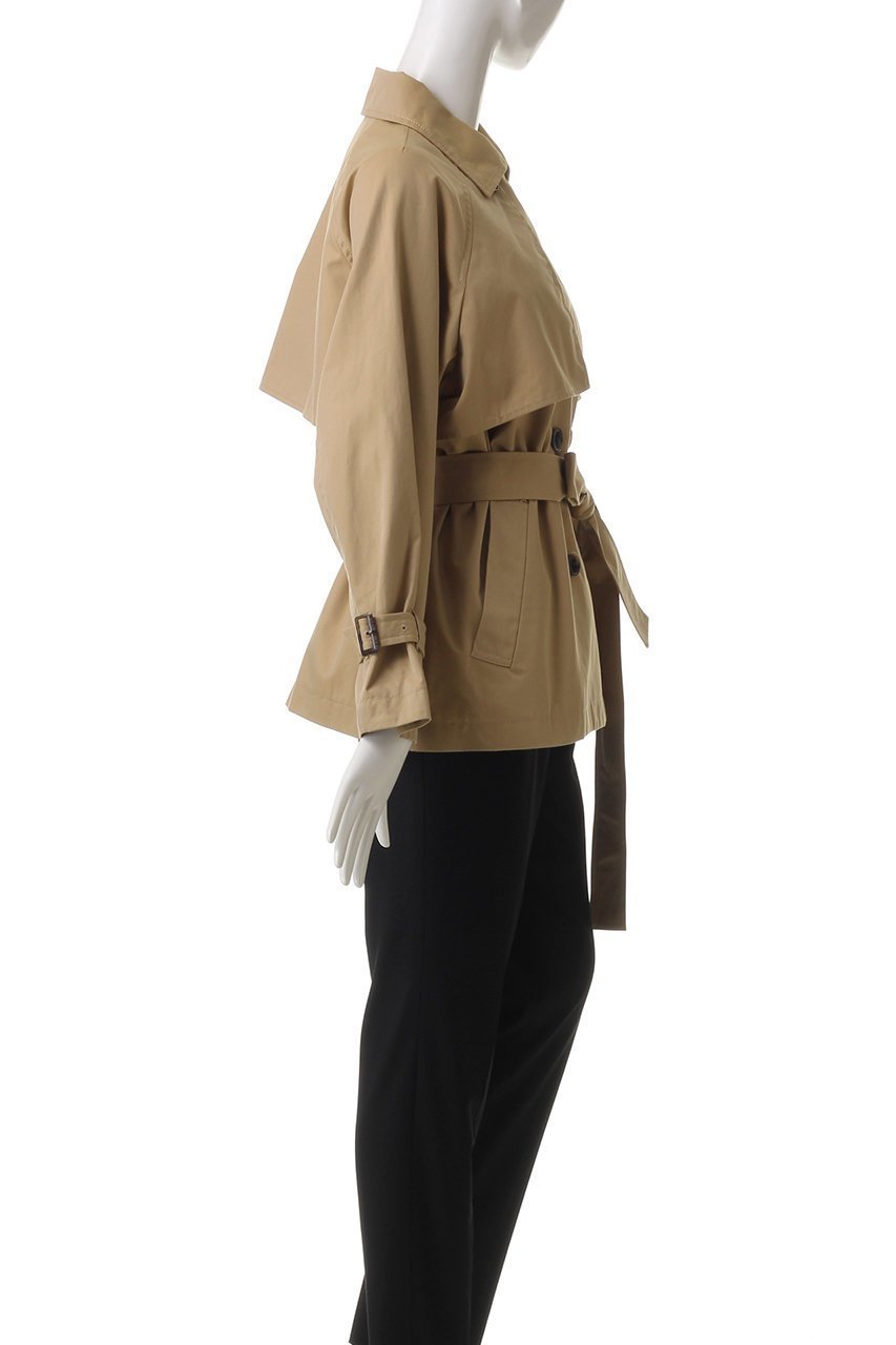 【アルアバイル/allureville】のスーピマコットンミドルトレンチコート 人気、トレンドファッション・服の通販 founy(ファニー) 　ファッション　Fashion　レディースファッション　WOMEN　アウター　Coat Outerwear　コート　Coats　トレンチコート　Trench Coats　クラシック　Classic　ショート　Short　ダブル　Double　トレンチ　Trench　トレンド　Trend　ミドル　Middle　other-3|ID: prp329100004437864 ipo3291000000031257269