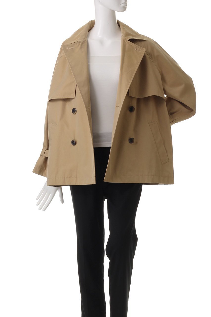 【アルアバイル/allureville】のスーピマコットンミドルトレンチコート 人気、トレンドファッション・服の通販 founy(ファニー) 　ファッション　Fashion　レディースファッション　WOMEN　アウター　Coat Outerwear　コート　Coats　トレンチコート　Trench Coats　クラシック　Classic　ショート　Short　ダブル　Double　トレンチ　Trench　トレンド　Trend　ミドル　Middle　other-7|ID: prp329100004437864 ipo3291000000031326372