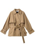 【アルアバイル/allureville】のスーピマコットンミドルトレンチコート ベージュ|ID: prp329100004437864 ipo3291000000032684356