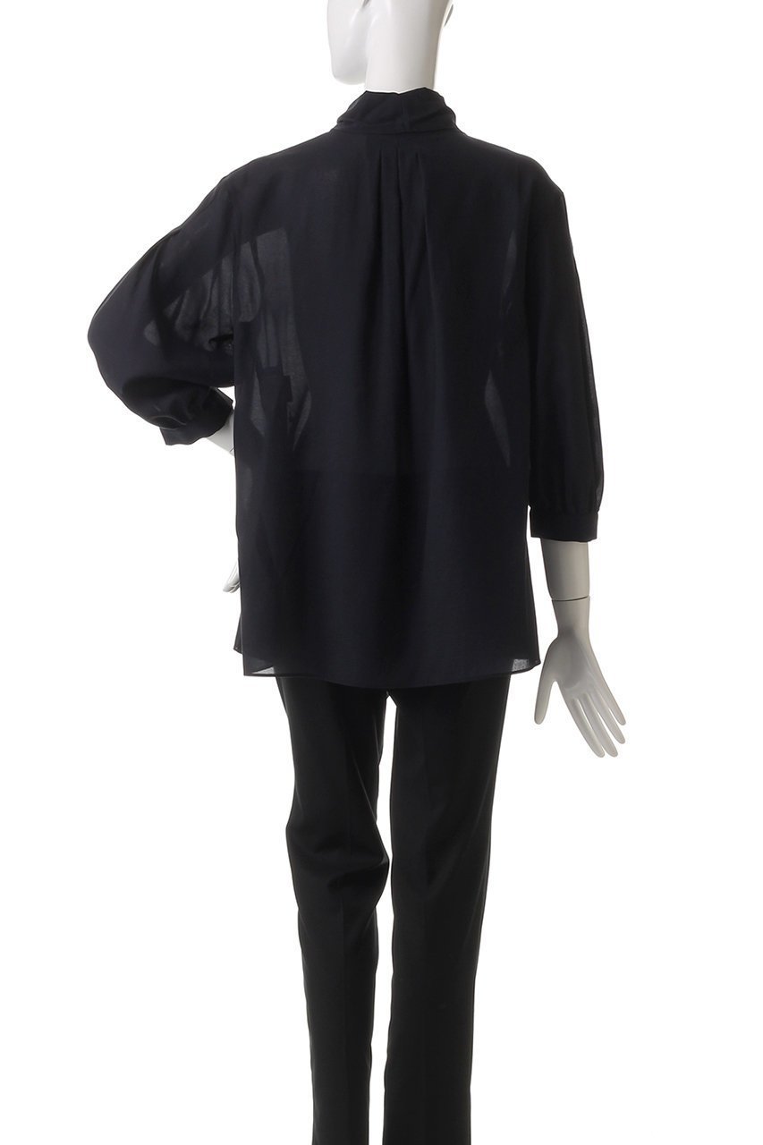 【アルアバイル/allureville】のキュプラコットンスカーフタイブラウス 人気、トレンドファッション・服の通販 founy(ファニー) 　ファッション　Fashion　レディースファッション　Fashion for Women　トップス・カットソー　Cut & Sew Tops　シャツ・ブラウス・オフィスカジュアル　Elegant Blouses & Button-Ups　エレガント 上品　Elegant　キュプラ　Cupro, Eco Fabric　スカーフ　Scarf, Neckwear　スリーブ　Sleeve, Long Sleeve / Short Sleeve　ロング　Long, Long-Length　other-4|ID: prp329100004437865 ipo3291000000032707086