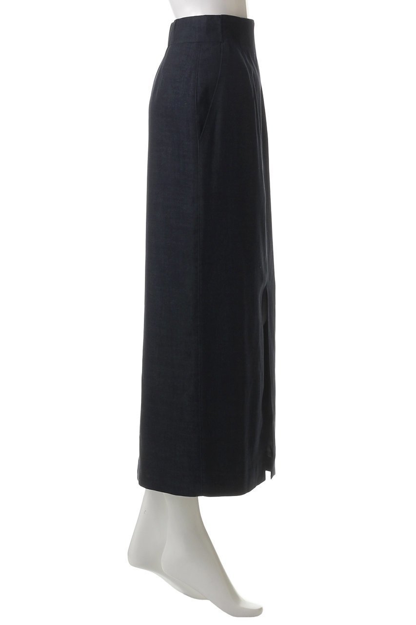 【アルアバイル/allureville】のデニムライクスリットスカート 人気、トレンドファッション・服の通販 founy(ファニー) 　ファッション　Fashion　レディースファッション　WOMEN　スカート　Skirt　ロングスカート　Long Skirt　シンプル　Simple　ストレート　Straight　スリット　Slit　タイトスカート　Tight Skirt　デニム　Denim　ロング　Long　other-3|ID: prp329100004437866 ipo3291000000031257281