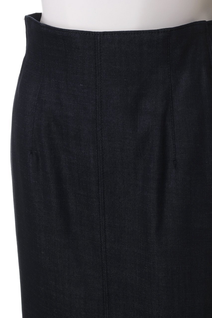 【アルアバイル/allureville】のデニムライクスリットスカート 人気、トレンドファッション・服の通販 founy(ファニー) 　ファッション　Fashion　レディースファッション　WOMEN　スカート　Skirt　ロングスカート　Long Skirt　シンプル　Simple　ストレート　Straight　スリット　Slit　タイトスカート　Tight Skirt　デニム　Denim　ロング　Long　other-5|ID: prp329100004437866 ipo3291000000031326375