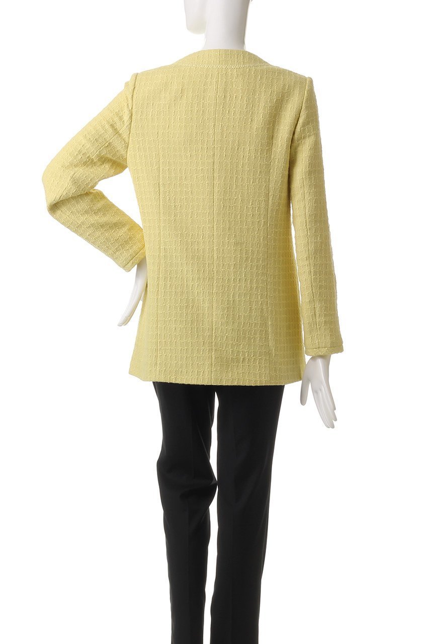 【アルアバイル/allureville】の【Loulou Willoughby】スラブツイードロングジャケット 人気、トレンドファッション・服の通販 founy(ファニー) 　ファッション　Fashion　レディースファッション　WOMEN　アウター　Coat Outerwear　ジャケット　Jackets　クラシカル　Classical　ジャケット　Jacket　ツイード　Tweed　デニム　Denim　ポケット　Pocket　ロング　Long　エレガント 上品　Elegant　春　Spring　other-4|ID: prp329100004437870 ipo3291000000031257306