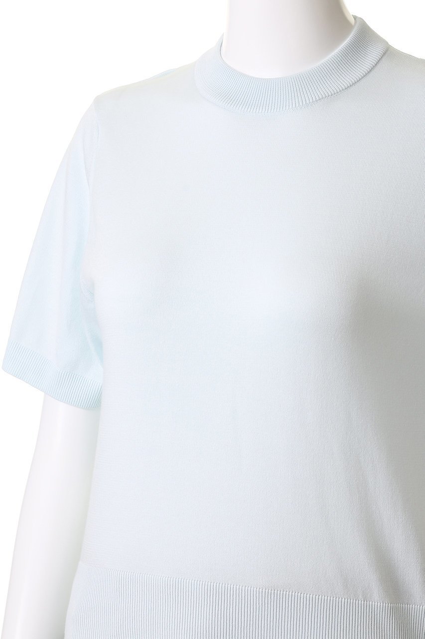 【プルミエ アロンディスモン/1er Arrondissement】の【LOWER】ニット 人気、トレンドファッション・服の通販 founy(ファニー) 　ファッション　Fashion　レディースファッション　Fashion for Women　トップス・カットソー　Cut & Sew Tops　ニット　Knit Tops & Sweaters　カジュアルプルオーバー・ニットトップス　Pullovers & Knit Tops / Casual Pullovers　クール　Cool, Chic　サスペンダー　Suspenders, Braces　シンプル　Simple, Minimal　スラックス　Slacks, Dress Pants　デニム　Denim, Jeans Material　フロント　Front, Front Design　半袖　Short Sleeve, Half Sleeve　other-5|ID: prp329100004437873 ipo3291000000032923774