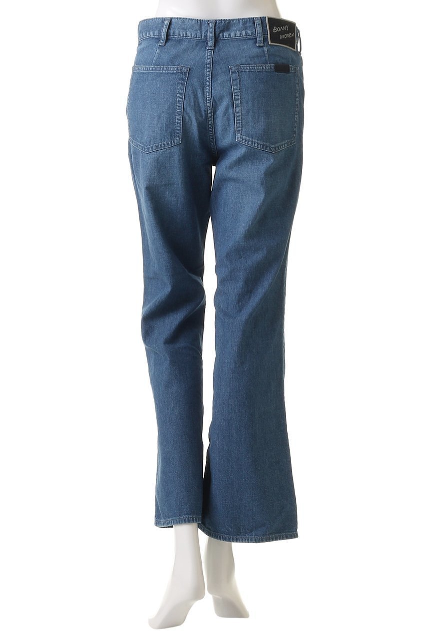 【プルミエ アロンディスモン/1er Arrondissement】の【BONNY WOVEN】パンツ 人気、トレンドファッション・服の通販 founy(ファニー) 　ファッション　Fashion　レディースファッション　WOMEN　パンツ　Pants　ウォッシュ　Wash　スニーカー　Sneakers　デニム　Denim　フレア　Flare　other-4|ID: prp329100004437874 ipo3291000000031257331