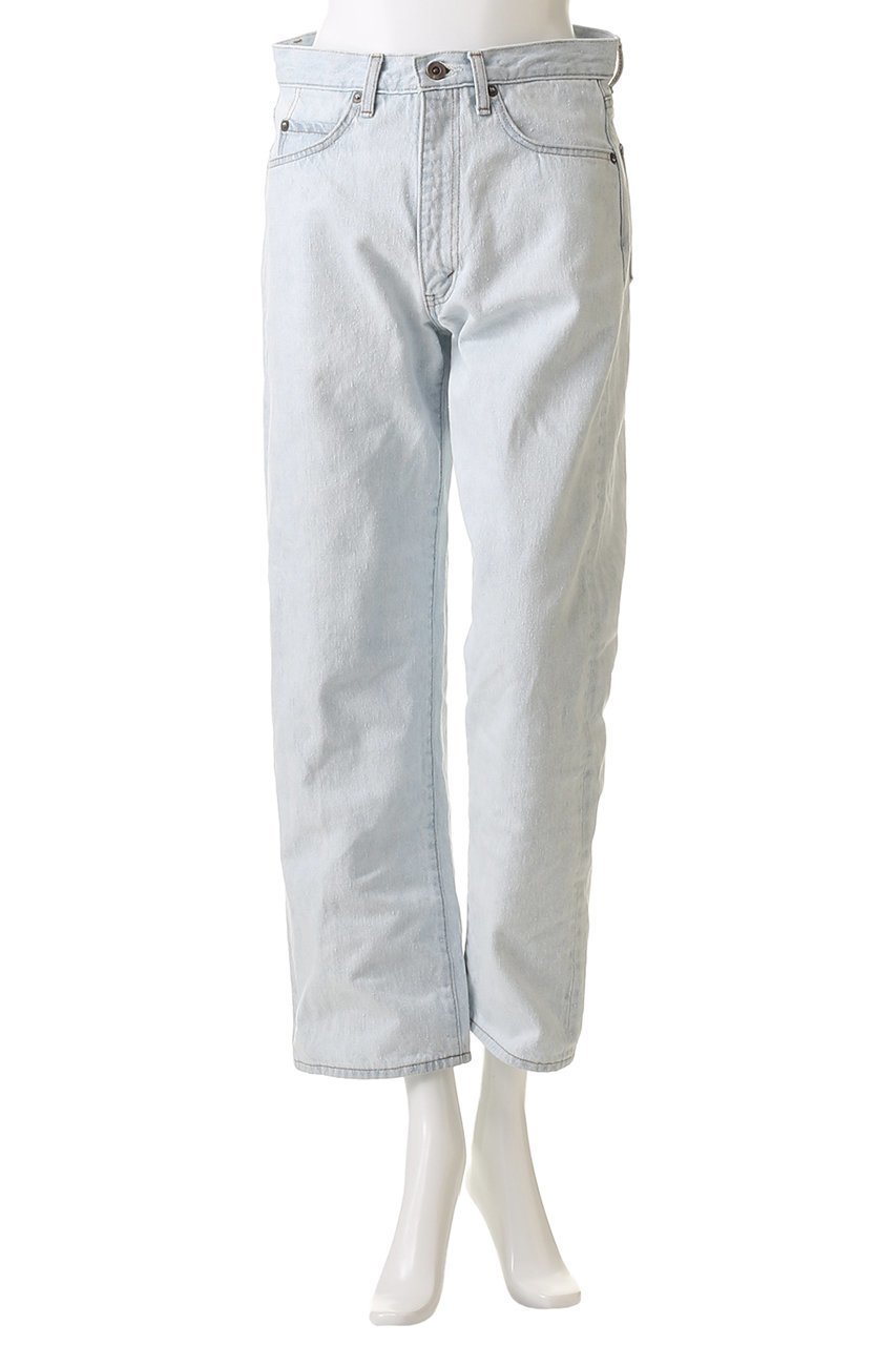 【プルミエ アロンディスモン/1er Arrondissement】の【BONNY WOVEN】パンツ 人気、トレンドファッション・服の通販 founy(ファニー) 　ファッション　Fashion　レディースファッション　WOMEN　パンツ　Pants　シンプル　Simple　ストレート　Straight　デニム　Denim　ヴィンテージ　Vintage　other-2|ID: prp329100004437875 ipo3291000000031257333