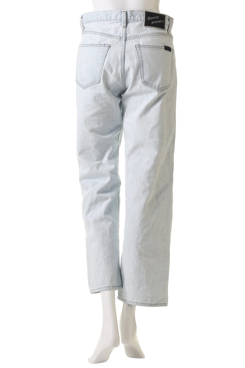 【プルミエ アロンディスモン/1er Arrondissement】の【BONNY WOVEN】パンツ 人気、トレンドファッション・服の通販 founy(ファニー) 　ファッション　Fashion　レディースファッション　WOMEN　パンツ　Pants　シンプル　Simple　ストレート　Straight　デニム　Denim　ヴィンテージ　Vintage　other-4|ID: prp329100004437875 ipo3291000000031257337